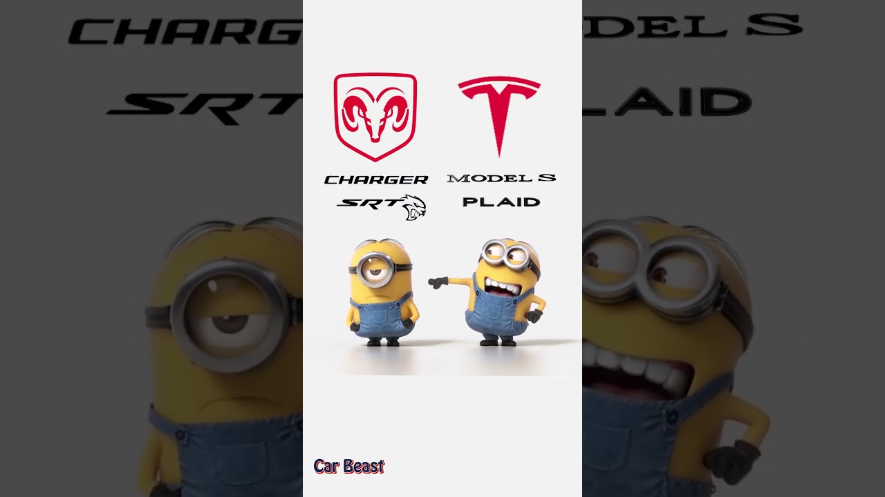 Dodge Charger Hellcat vs Tesla Model S Plaid ποΈ
