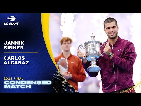 Jannik Sinner vs. Carlos Alcaraz Condensed Match | 2025 US Open Final