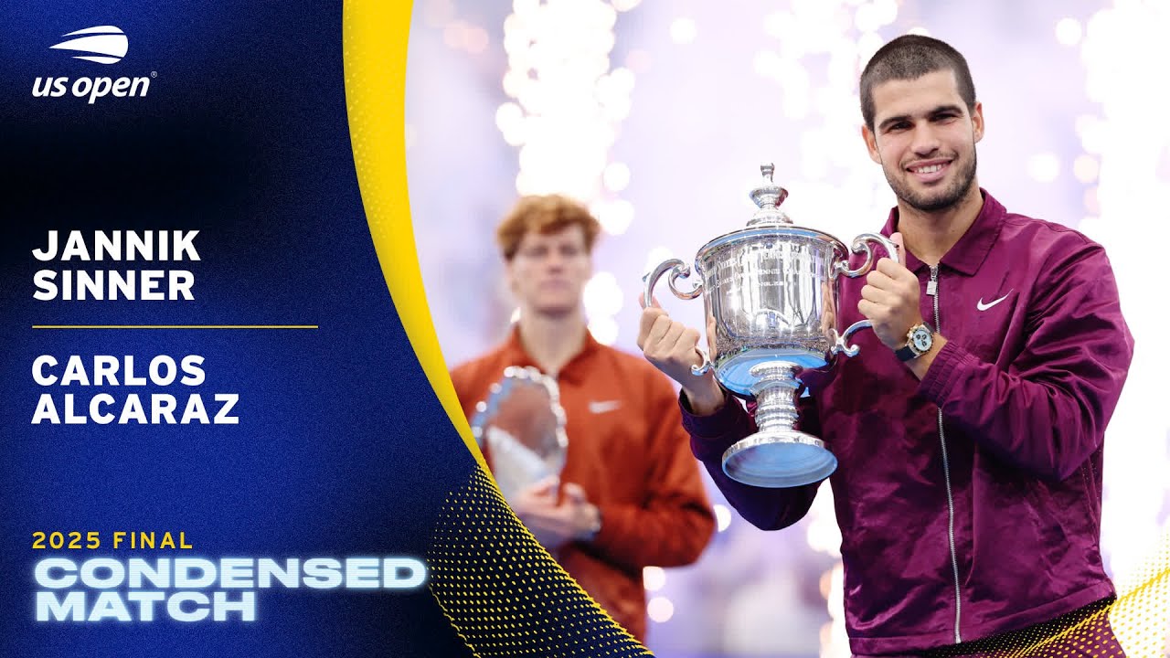 Jannik Sinner vs. Carlos Alcaraz Condensed Match | 2025 US Open Final