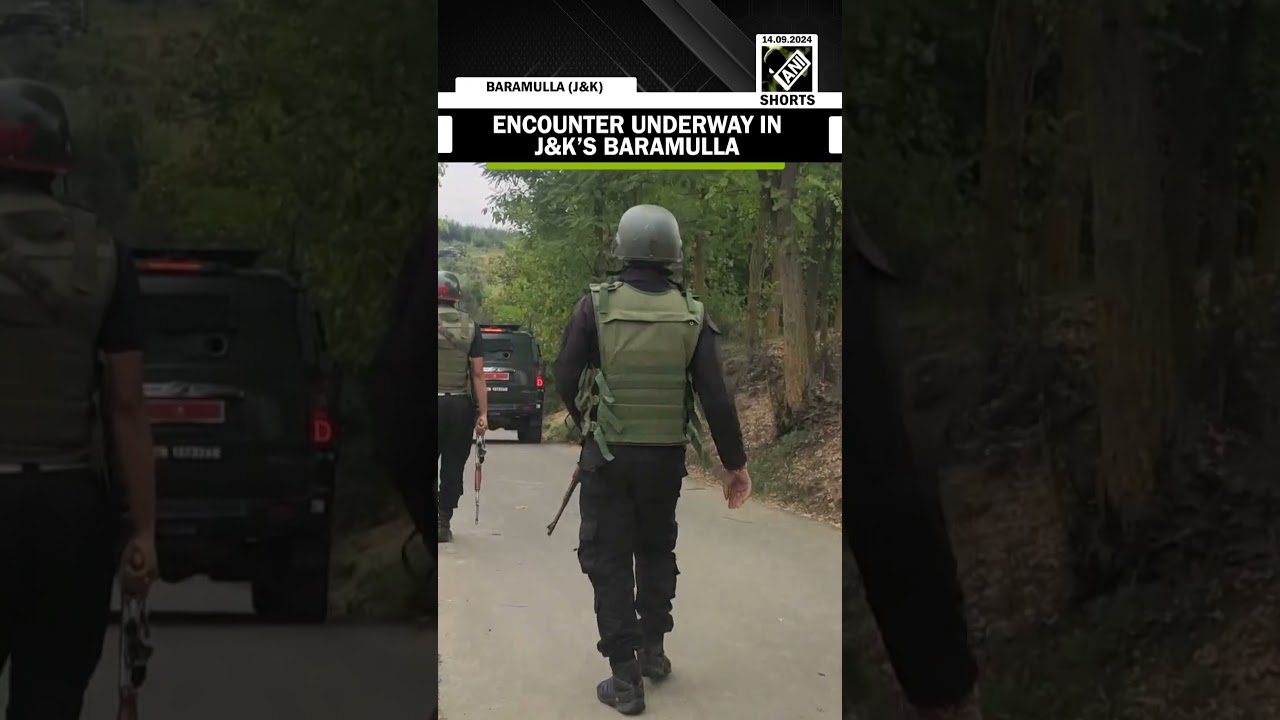 Ongoing Encounter in Baramulla, J&K 🚨