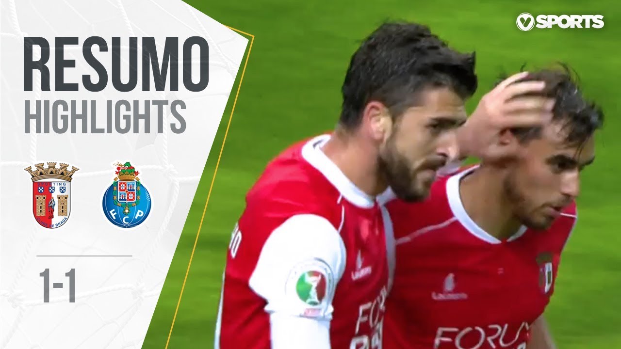 Braga vs FC Porto: Empate 1-1 na Semifinal da Taça de Portugal 2018/19 ⚽
