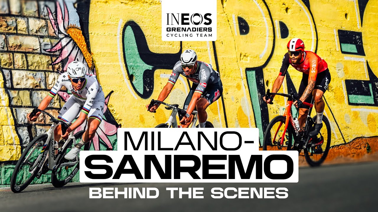 Ganna's Epic Ride at Milano-Sanremo π΄ββοΈ | INEOS Grenadiers Behind the Scenes