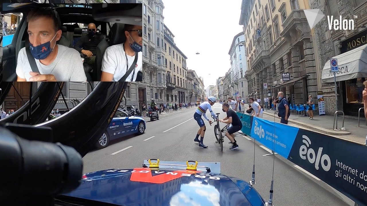 Giro d'Italia 2021: Filippo Ganna's Dramatic Bike Change in Stage 21 🚴‍♂️