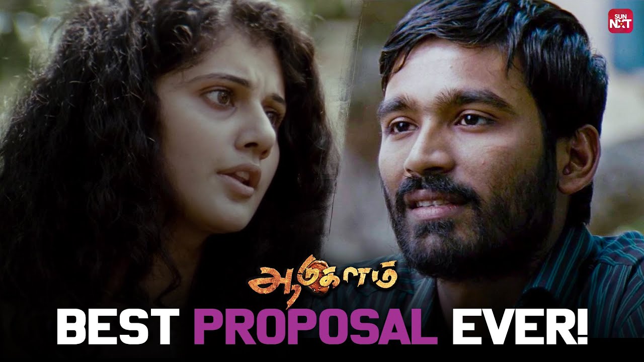 Aadukalam's Heartfelt Love Scene ❤️ | Dhanush & Taapsee