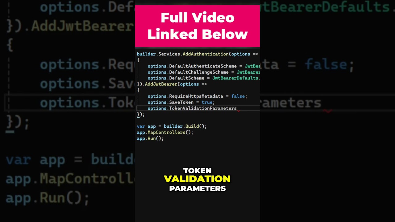 Secure Your ASP.NET Core Web API 🔒