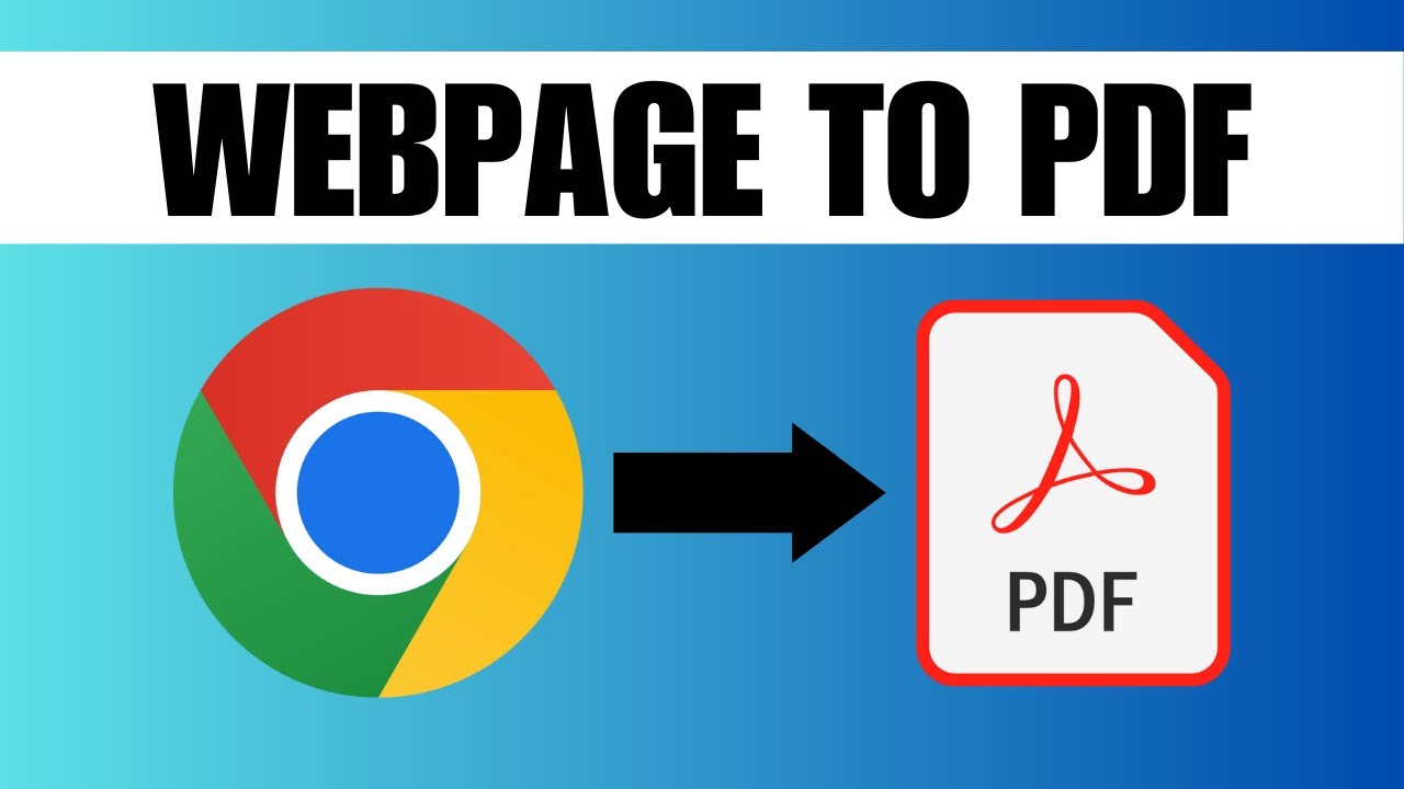 Easy Guide to Convert Any Webpage into a PDF 📄