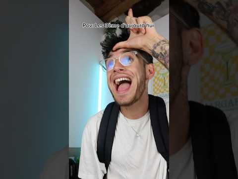 Le COLLÈGE maintenant VS AVANT ☠️😳