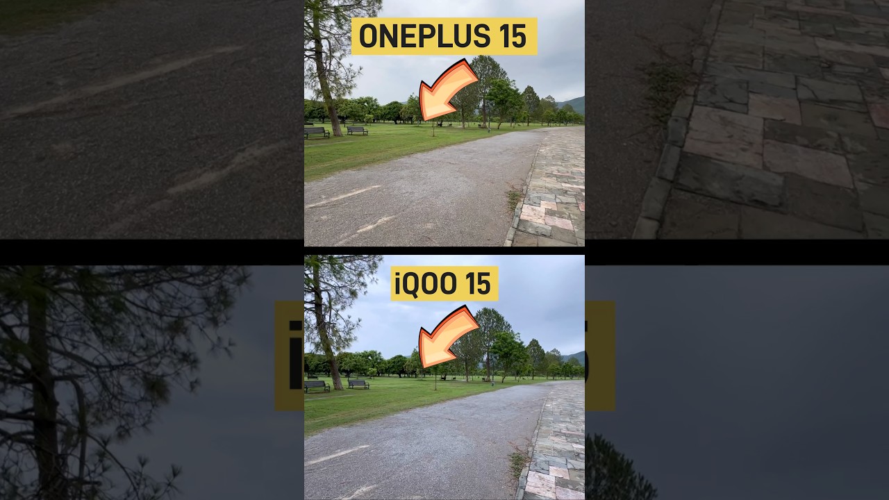OnePlus 15 Vs iQoo 15 Camera Test | Zooming Zoom Test