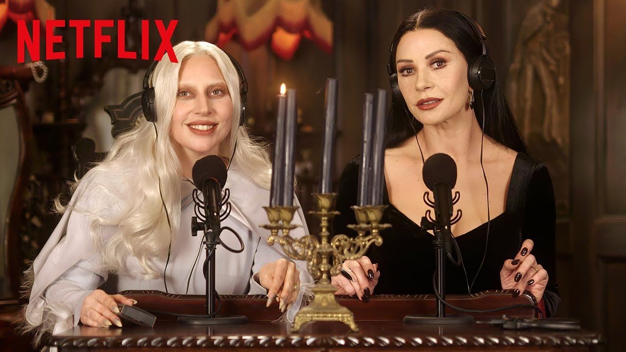 Lady Gaga & Catherine Zeta-Jones Create Spooky ASMR in Wednesday Season 2 | Netflix