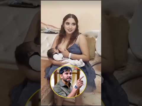 Saboor Aly Feeding his Daughter Ali Ansari Angry 😡#youtubeshorts#sabooraly#aliansari#shortsfeed