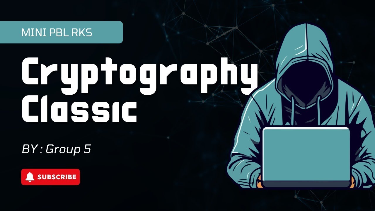 Innovative Cryptography & Steganography Puzzle Game by PBL RKS-115 π