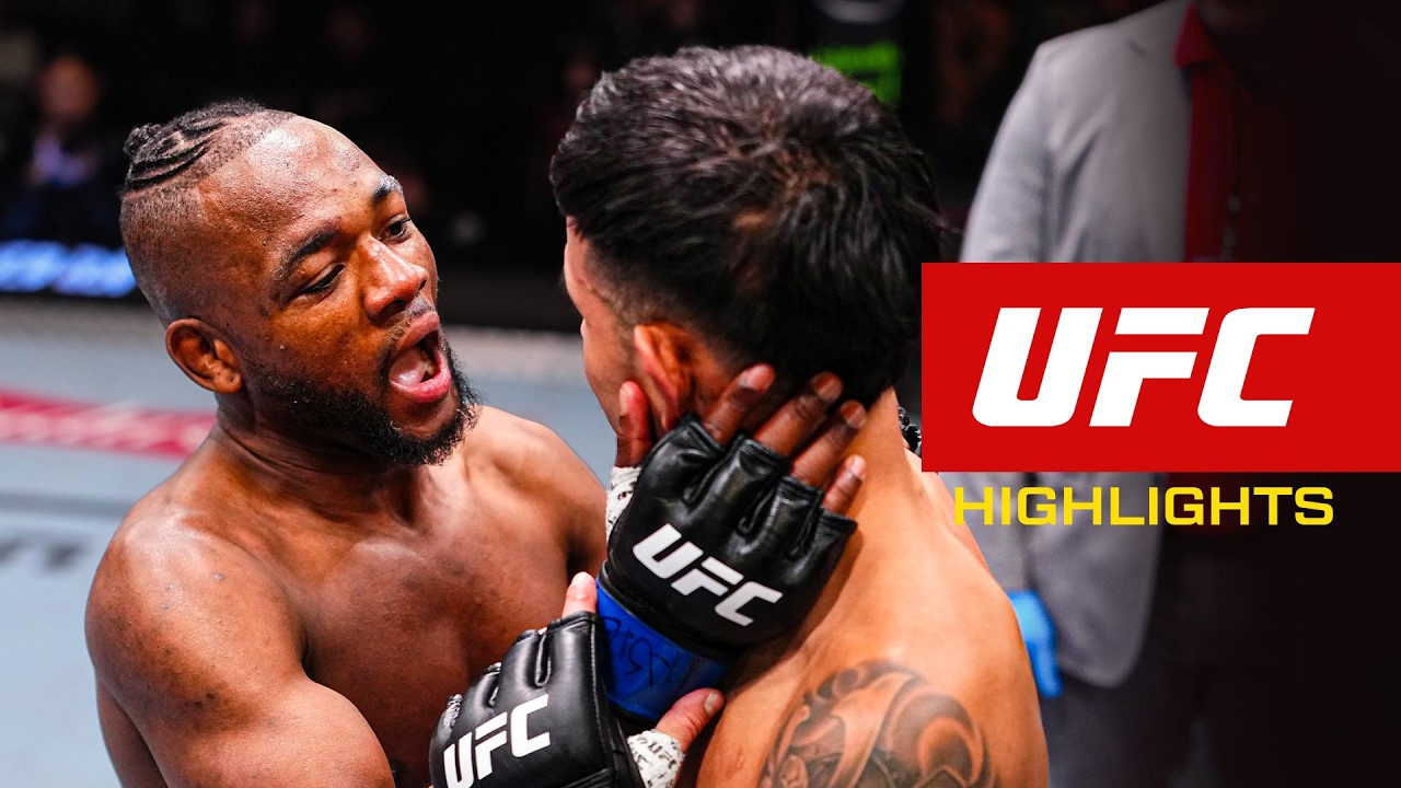 UFC Vegas 112: All 5 Epic Finishes 🔥