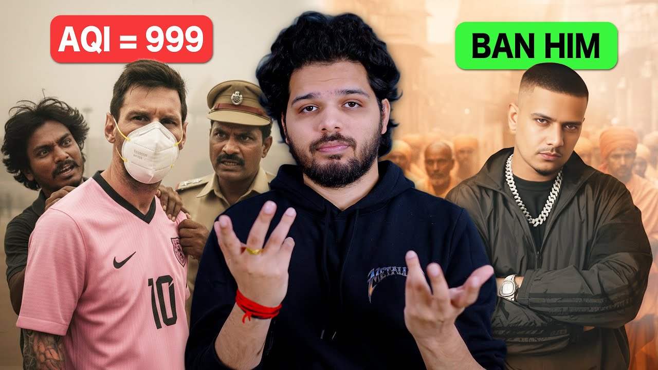 MESSI IN INDIA "A FULL CLOWN SHOW" AND DHANDA NYOLIWALA CONTROVERSY | LAKSHAY CHAUDHARY