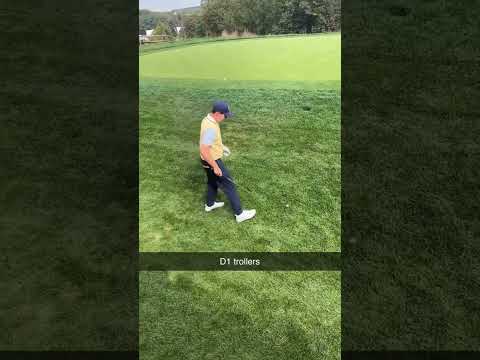 Fans trolling Mathew Fitzpatrick at the Ryder Cup 😂 #golf #golfshorts #rydercup #rydercup2025