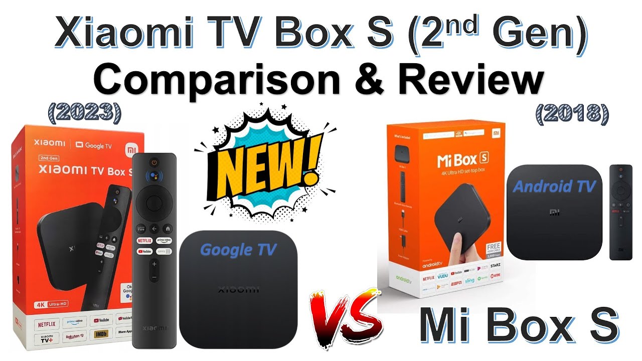 Xiaomi TV Box S (2nd Gen) vs Mi Box S Review 📺