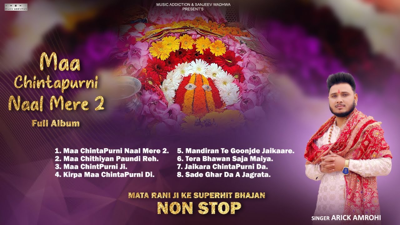 Maa Chintapurni Naal Mere - 8 Beautiful Bhajans by Arick Amrohi | Mata Rani Devotional Songs 2024 ✨
