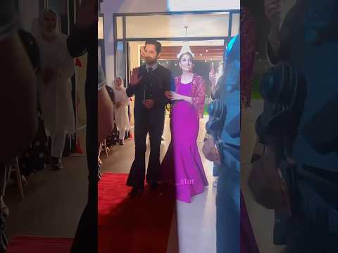 Danish and Ayeza's Beautiful Dallas Event 😍 #danishtaimoor #ayezakhan #shorts #youtubeshorts