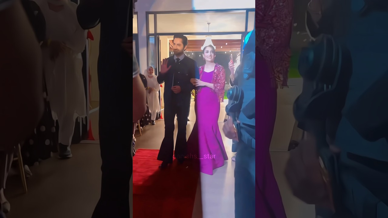 Danish & Ayeza's Stunning Dallas Event ✨ | Must-Watch Moments