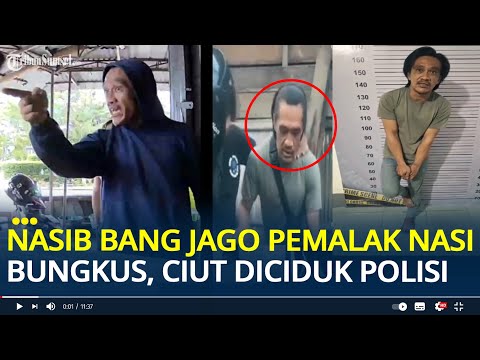 Nasib Bang Jago Viral Palak Nasi Bungkus di Rumah Makan, Ciut saat Diciduk Tim Resmob Polda Kalbar