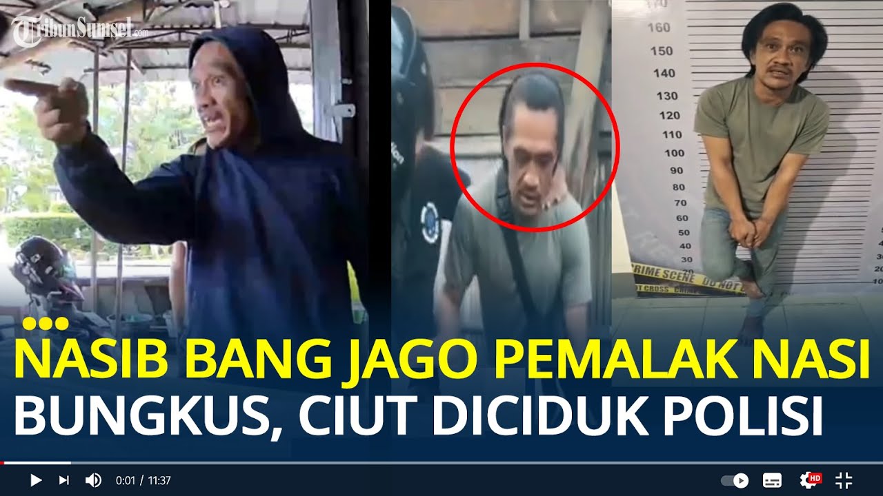 Viral! Pria Palsu Bang Jago Ketahuan Saat Memalak di Rumah Makan 🍚
