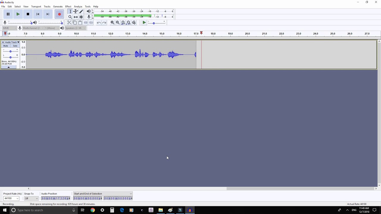 Guide to Recording Audiobooks with Audacity ๐ง