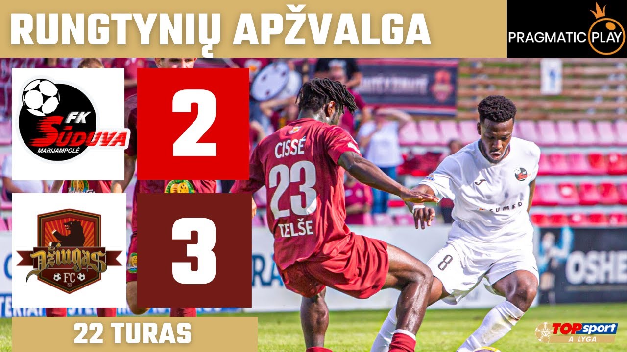 22 Sūduva vs Džiugas: Gyvasis A lygos mūšis 2025 m. liepos 27 d. ⚽