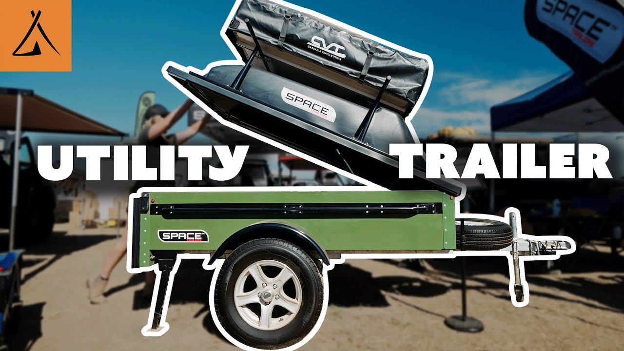 The Compact, Go-Anywhere, Utility Trailer - @SPACE_Trailers at @OverlandExpo Mountain West 2022