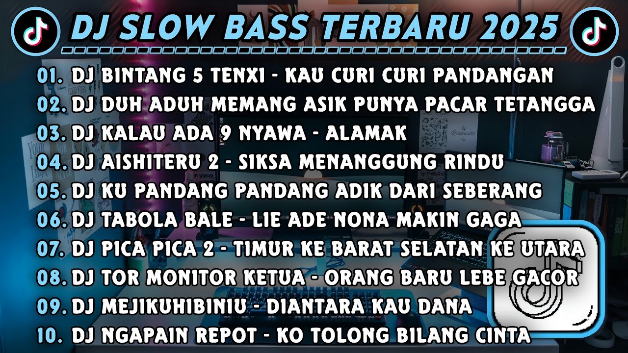 DJ Slowbass 2025 Hits 🎶 | Bintang 5 Tenxi & Duh Aduh - Must-Listen Remix!
