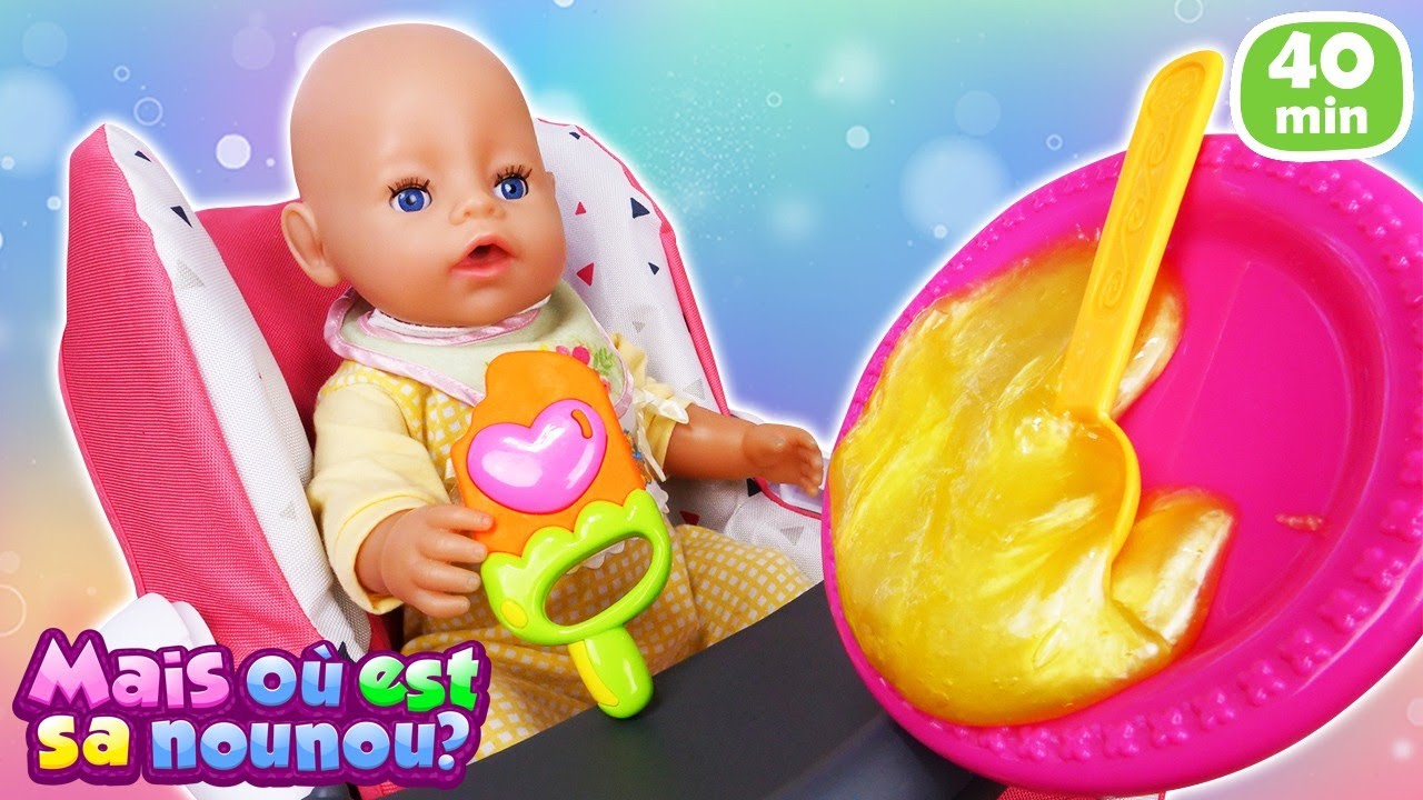 Top Jeux de Nounou avec Baby Born et Barbie 👶