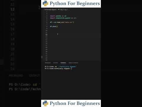 How To Plot Pandas Dataframe Using Matplotlib | Python For Beginners
