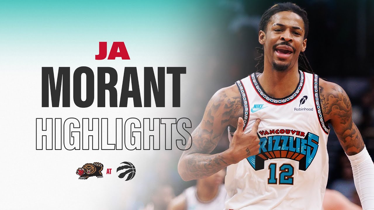 Ja Morant Shines in Memphis Grizzlies' Win Over Raptors 🏀