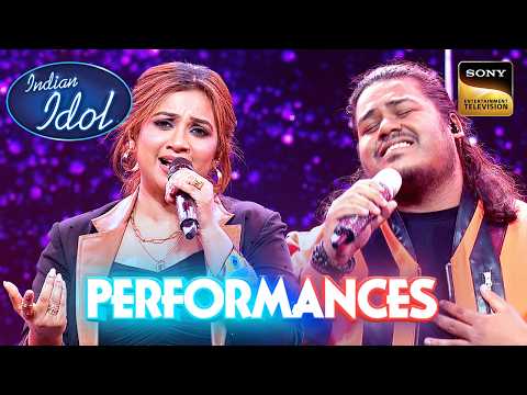 Shreya ने किया Priyanshu को "Ve Kamleya" Song में Join | Indian Idol S15 | Performances