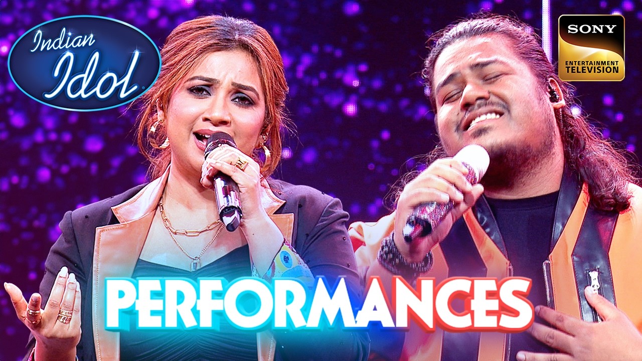 Shreya Joins Priyanshu for Stunning 'Ve Kamleya' Performance on Indian Idol S15 🎶