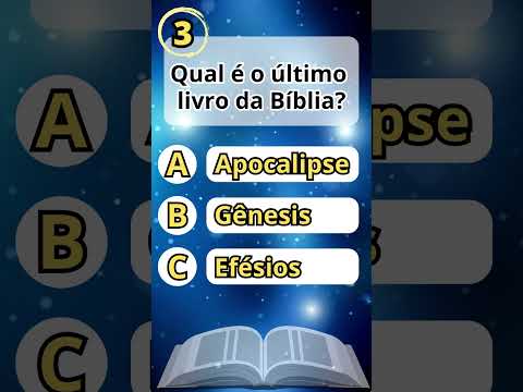 QUIZ BÍBLICO - PERGUNTAS DA BÍBLIA #01 - Acerte essas perguntas Bíblicas