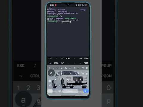Hacking phone number details using phoneinfoga #shorts #hacking #hackers