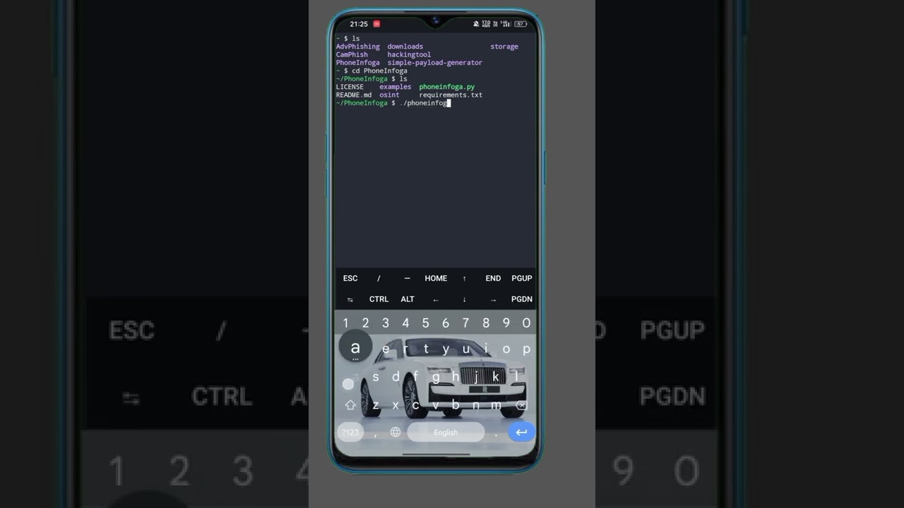 How to Find Phone Number Details Using PhoneInfoga #shorts