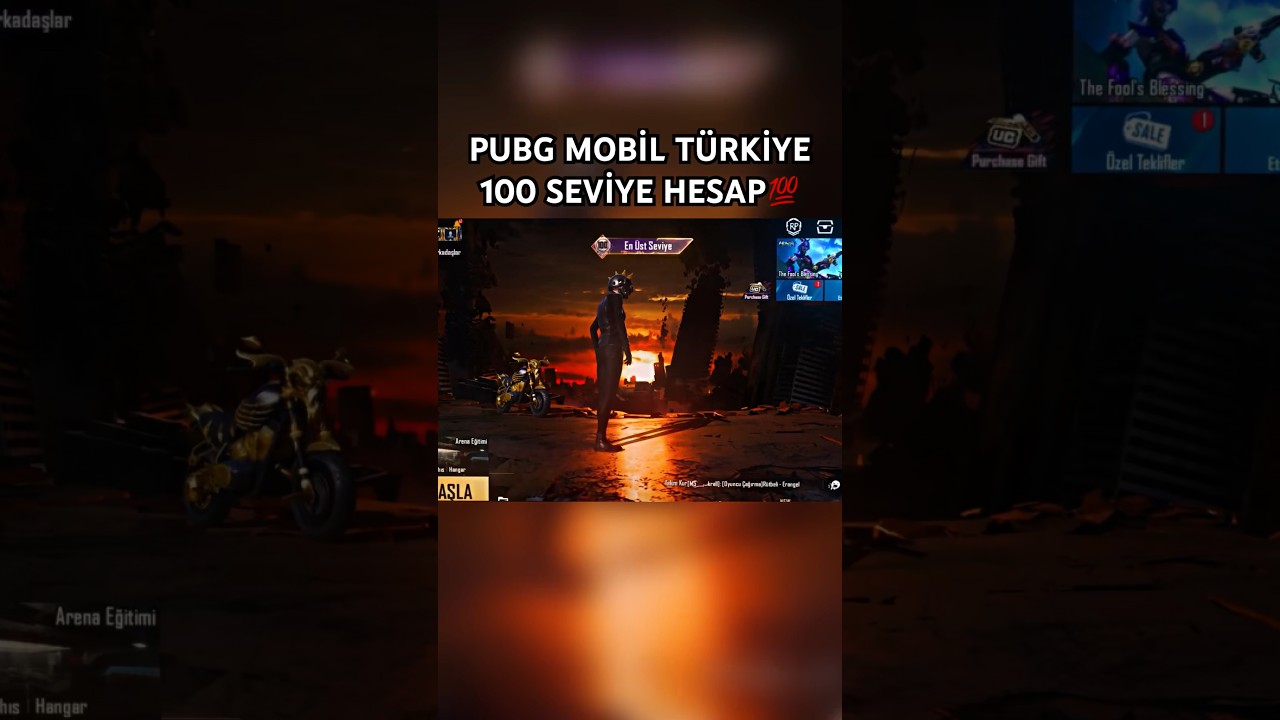 PUBG Mobile 100 Seviye Hesap ve İndirme Linki