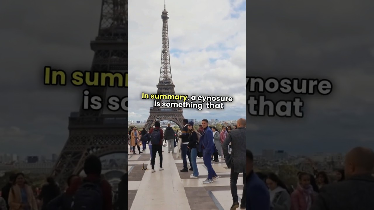 [ Word Origin & Meaning ] : Cynosure ! #words #vocabulary #etymology #didyouknow #shorts #ytshorts