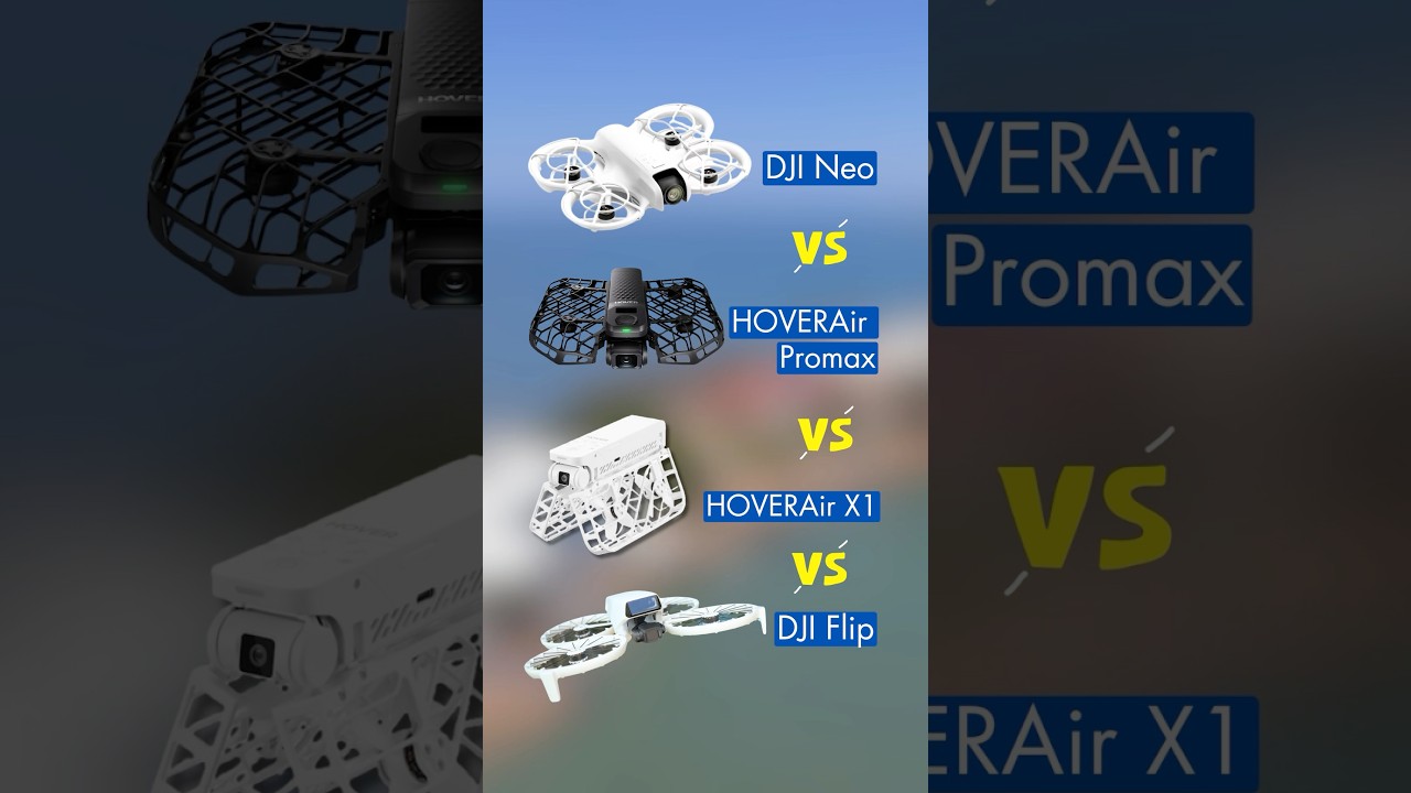 Top Pocket Drones of 2025: DJI Flip, Neo & More