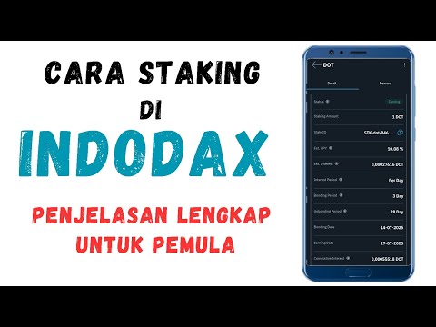 CARA STAKING DI INDODAX TERBARU !!!
