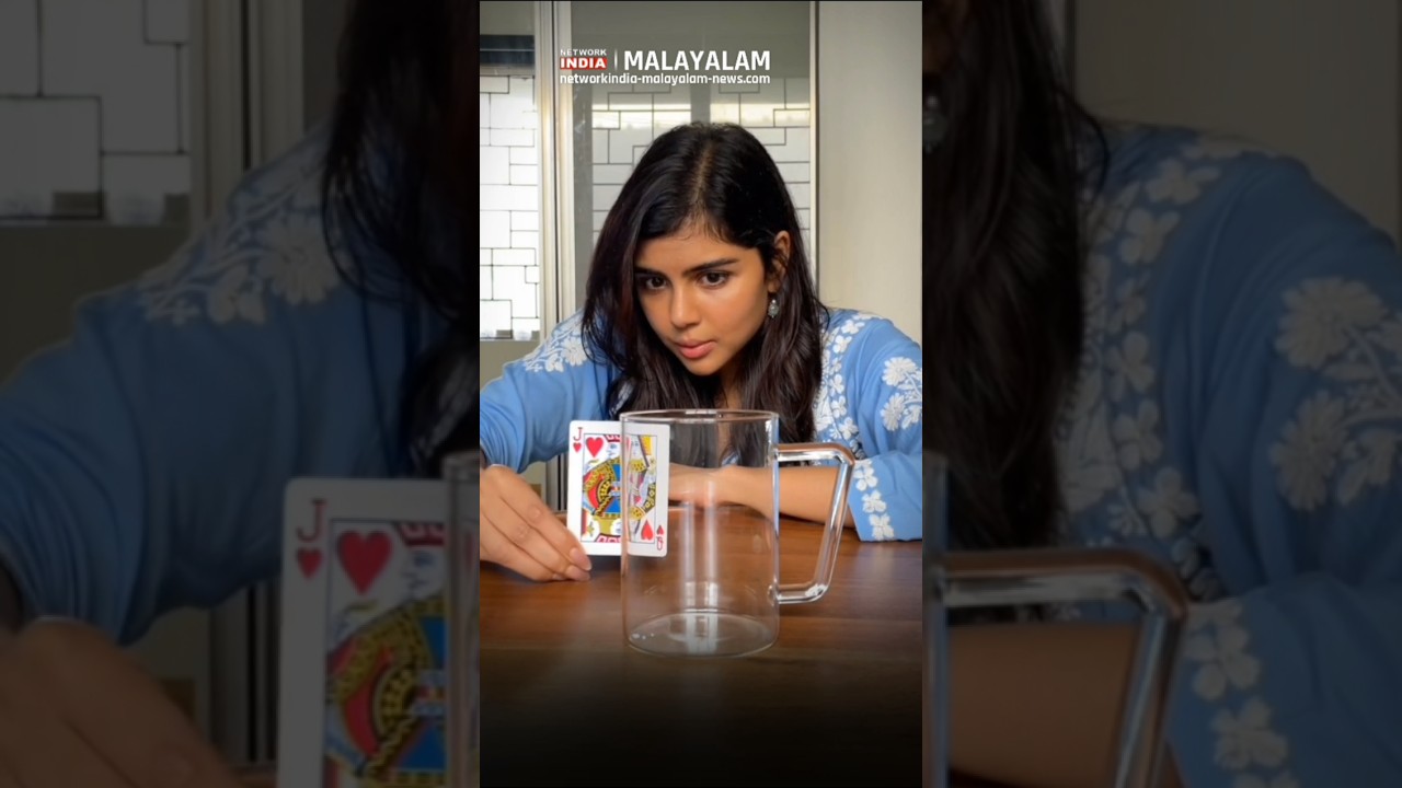 Kalyani Priyadarshan Performs Stunning Card Magic in Lokha 🎴