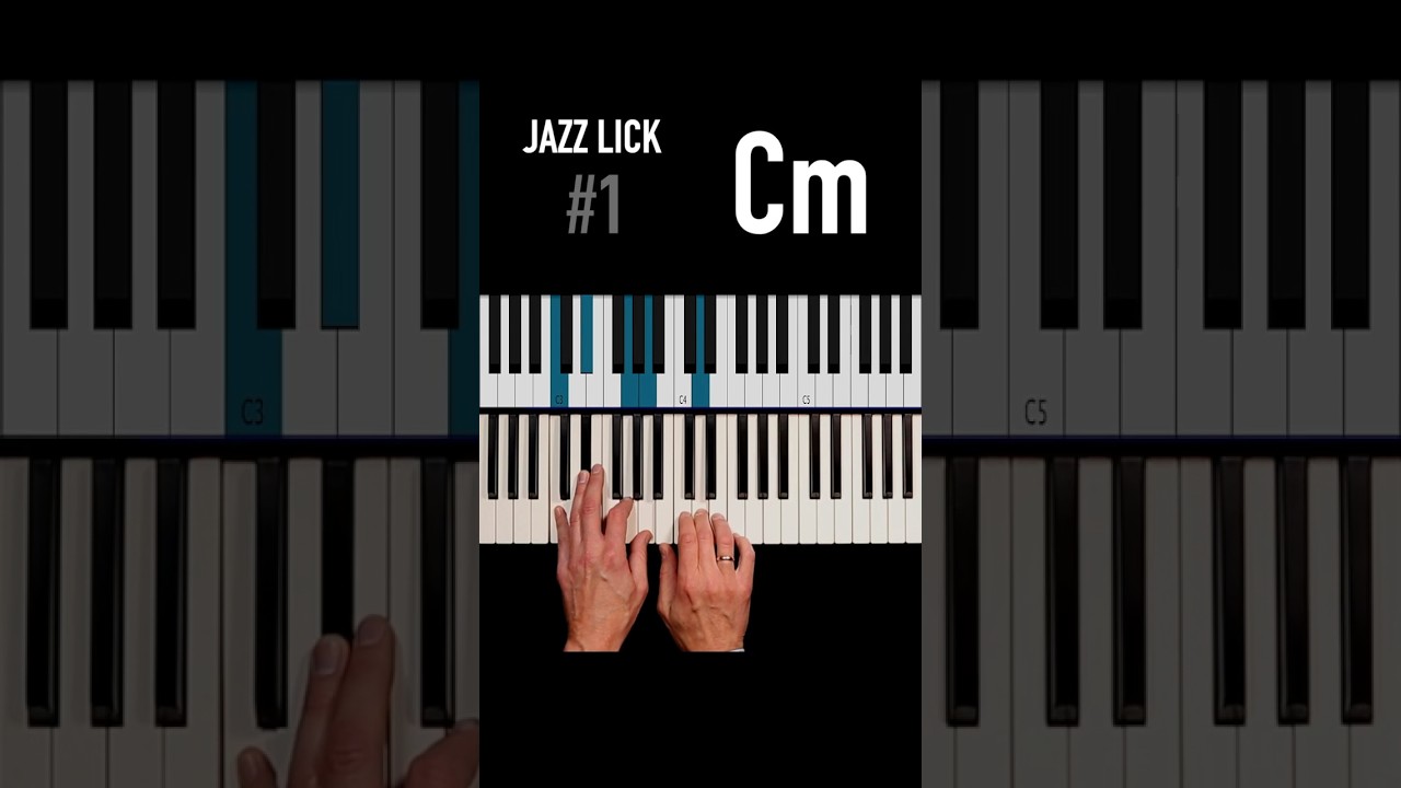 Jazz Lick #1 โ๏ธ | Jazz Piano Lessons & Sheets