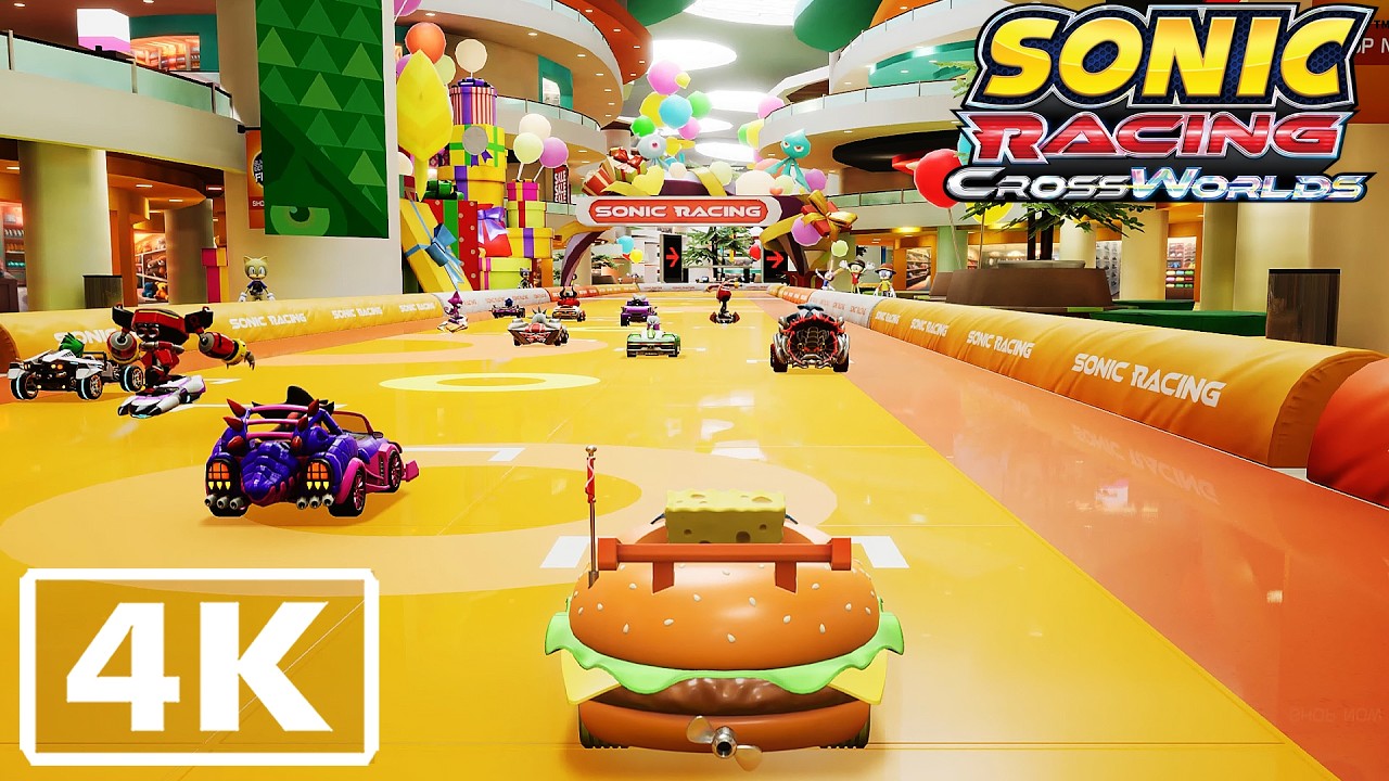 Sonic Racing Crossworlds - 15 Min Gameplay in 4K