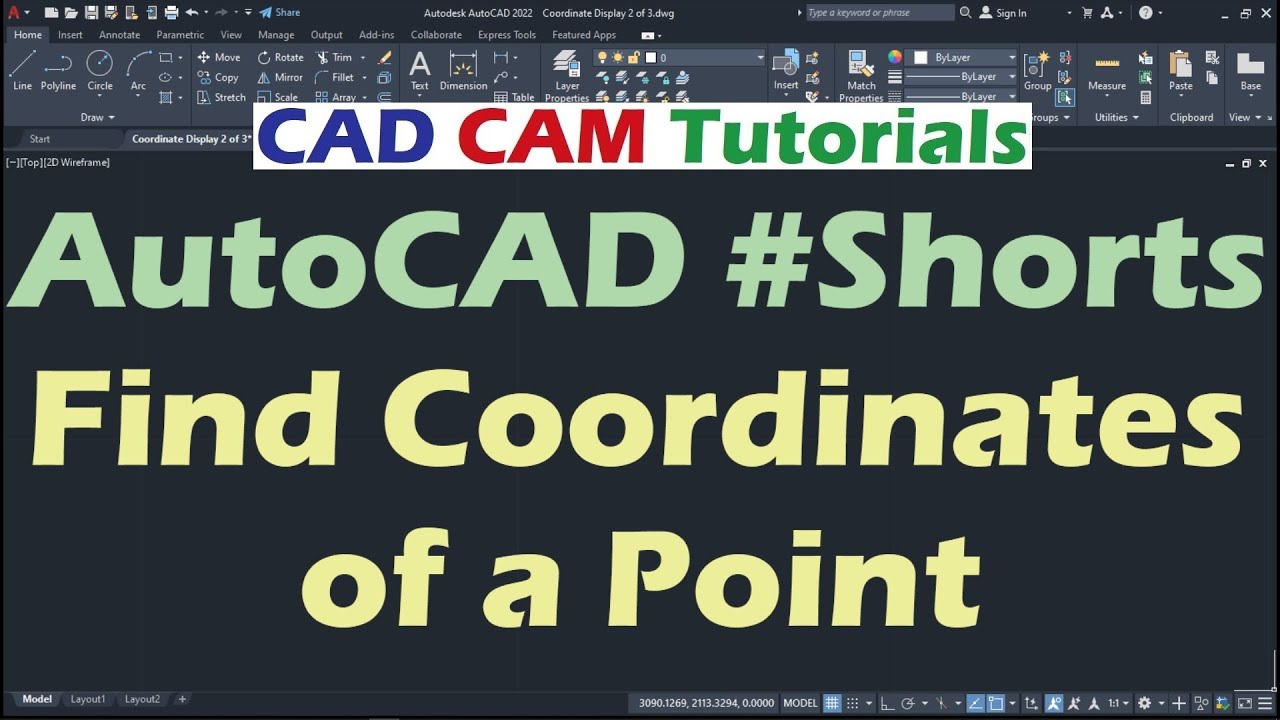 Quick Guide: Find Exact Coordinates of a Point in AutoCAD 📍