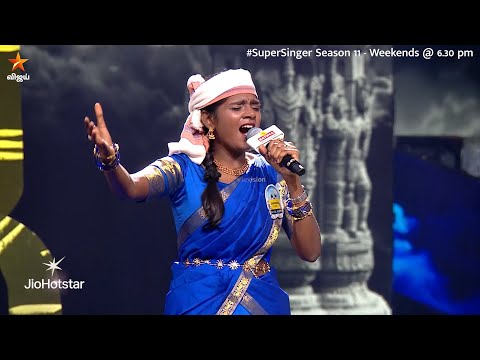 Glimpse of Ange Idi Mulanguthu Song by #Dharshana 😇🔥 | Super Singer Season 11 | Episode Promo