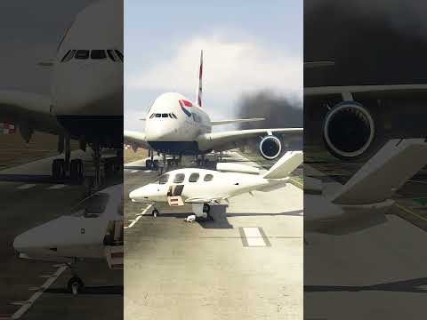 Pilot Jumps out of Private jet during 'A380' Emergency Landing