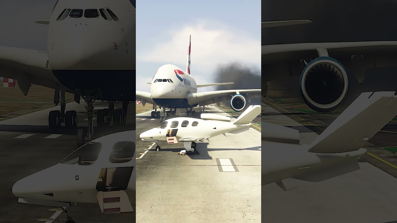 Dramatic Escape: Pilot Jumps from Private Jet During Emergency Near A380 Landing ✈️