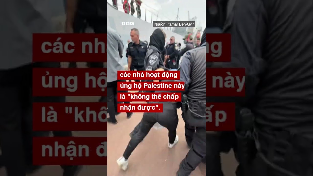 Bộ trưởng Israel bị chỉ trích vì chế nhạo nhà hoạt động Gaza