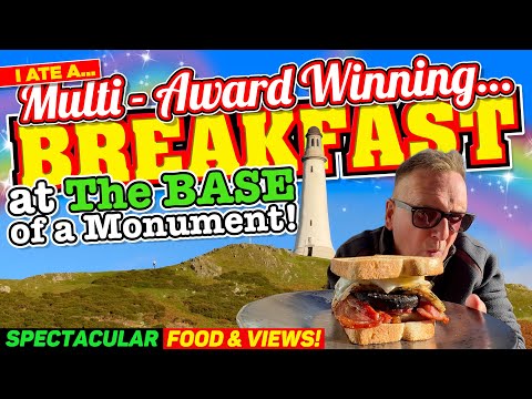 BREAKFAST at a MULTI - AWARD WINNING RESTAURANT at THE BASE of a MONUMENT