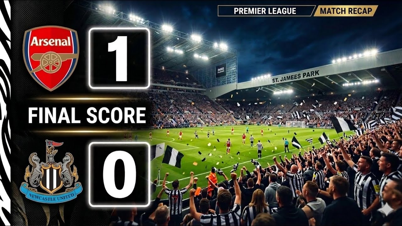 Arsenal 1-0 Newcastle ⚽ Highlights & Goals